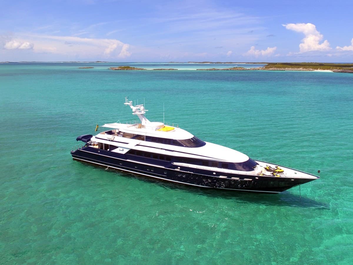 Octopussy, luxury yacht in Port Antonio, Jamaica